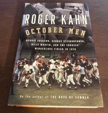 Signed 1st October Men Reggie  Steinbrenner Billy Buzz Bissinger Hologram 