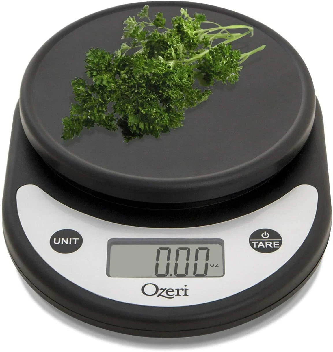 Digital Multifunction Kitchen and Food Scale, Standard, Silver On Black
