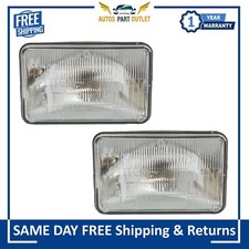 New Halogen Sealed Beam Headlight Headlamp For 1977-1992 Chevy Dodge Ford GMC