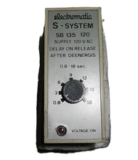 Carlo Gavazzi SB135120 120 V AC 0.8-18 Second Delay-On Time Delay Relay