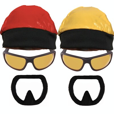 Ali G 90'S Rapper Costume 1990'S Gangster Glasses Hat Fancy Dress  Accessories UK