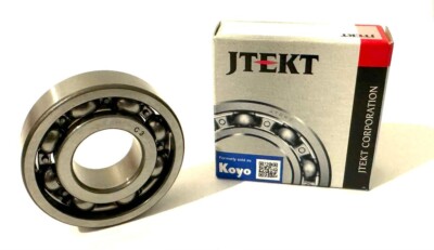 KOYO 6207 C4 Made in Japan, 35x72x17 mm Deep Groove Ball Bearing, OPEN NO SEALS