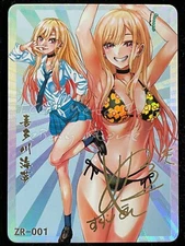 🔥 Marin Kitagawa Dress Up Darling Goddess Story Anime Waifu Doujin Card ACG 16R