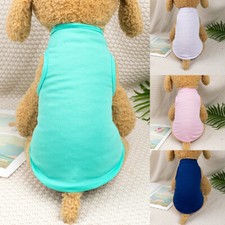 Chihuahua Pet Puppy Small Dog Cat Pet Clothes Dress Vest T Shirt Apparel   