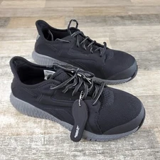 Reebok Flexagon 3.0 Work Shoe Women Sz 10 W Athletic Black Composite Toe Sneaker