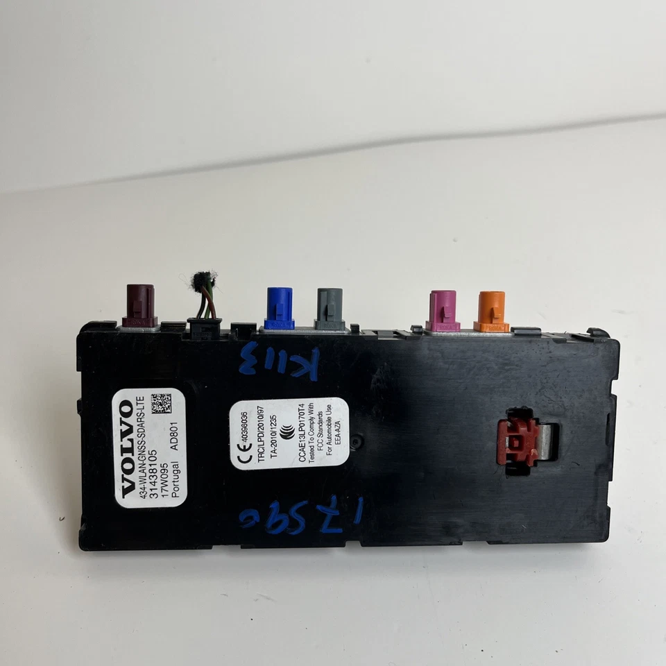 Volvo S90 2017 techo trasero aleta de tiburón módulo de antena de radio OEM 31438105 Foto 4 de 4