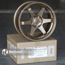 9SIX9 17x8 5x114.3 +35 MATTE BRONZE TE37 STYLE WHEELS JDM FITS HYUNDAI VELOSTER