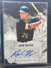 2018 Diamond Kings Adam Frazier RC autograph # /20 FoTL card S-AF