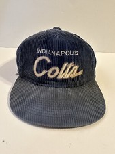 Vintage Indianapolis Colts Sports Specialties Corduroy Hat