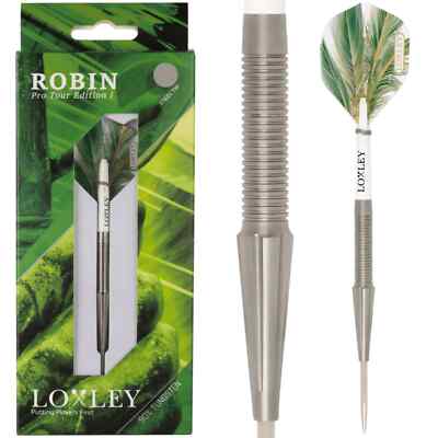 25 GRAM LOXLEY ROBIN PRO TOUR EDITION MODEL 1 90% TUNGSTEN STEEL TIP DARTS