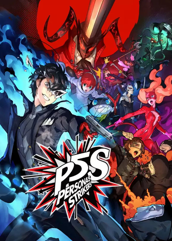 Persona 5 Striker Video Game Poster Art Print Wall Room Home Decor Gaming Poster