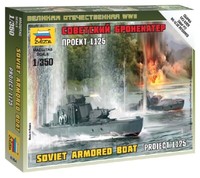 Soviet Armored Boat 1:3 50 Kunststoff Modell Kit Zvezda