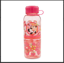 Disney Store Minnie Mouse Snack Water Bottle - 12 oz - New