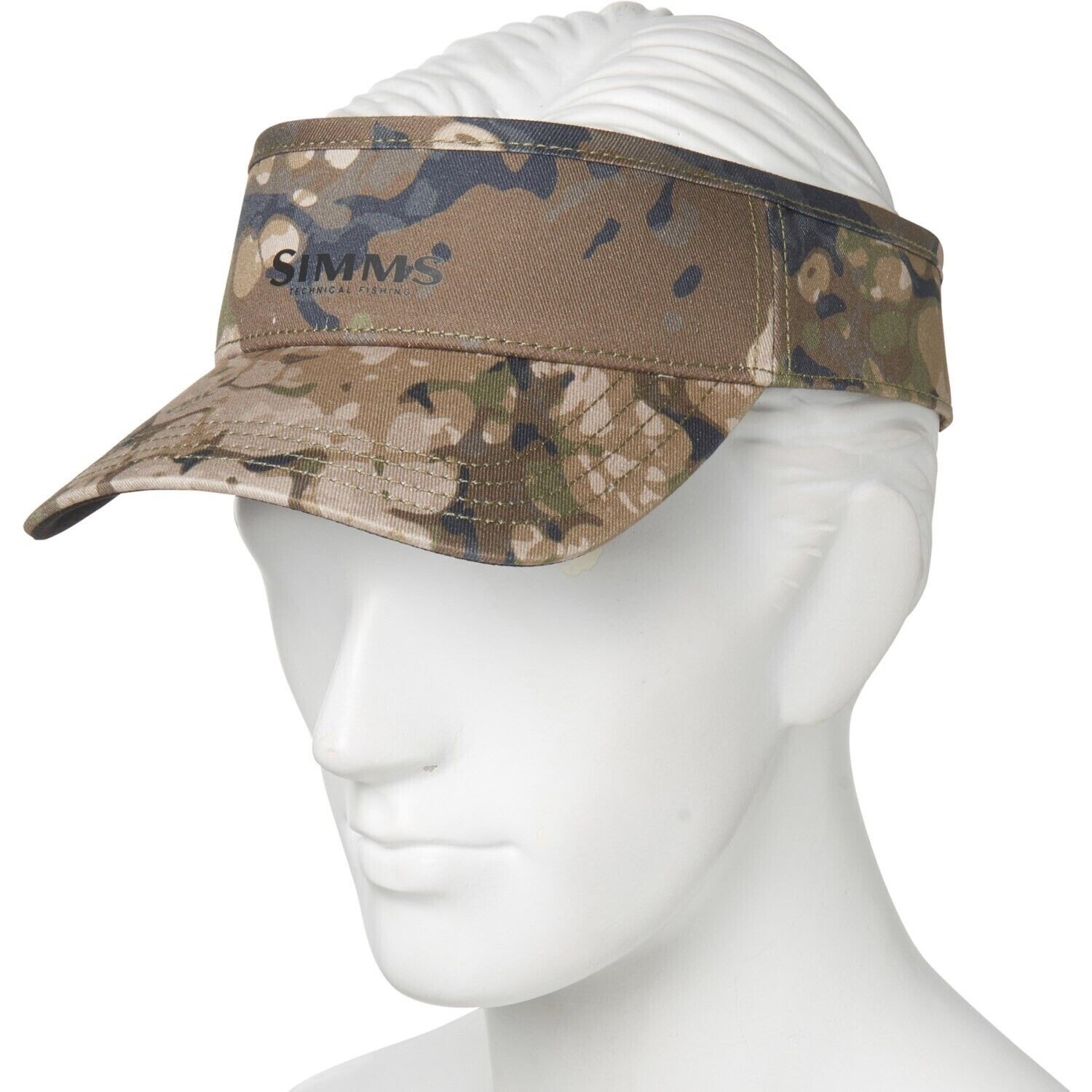 SIMMS Men's Fishing Visor Riparian Veil Camo OSFM Free Shipping eBay