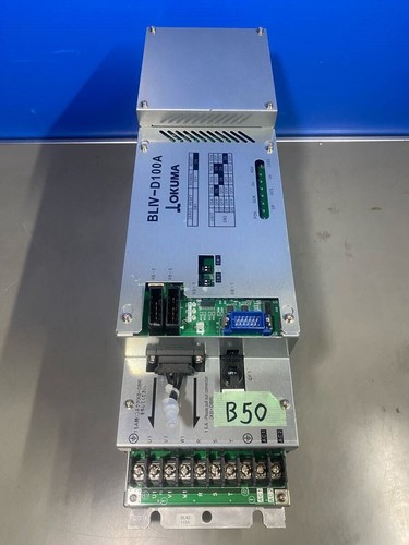 OKUMA BLIV-D100A Servo Drive Not sure if it's broken ForParts/ Repair