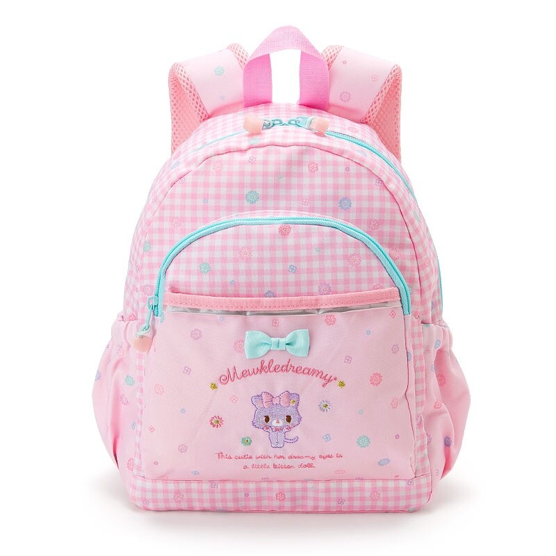 Mewkledreamy Backpack rucksack pink Mew backpack pink plaid Mewkledreamy Backpack rucksack pink Mew backpack pink plaid