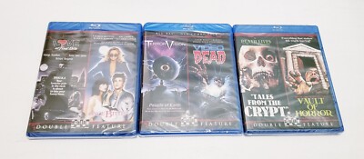 NEW Love First Bite Once Bitten TerrorVision Tales Crypt Blu-ray Scream Double