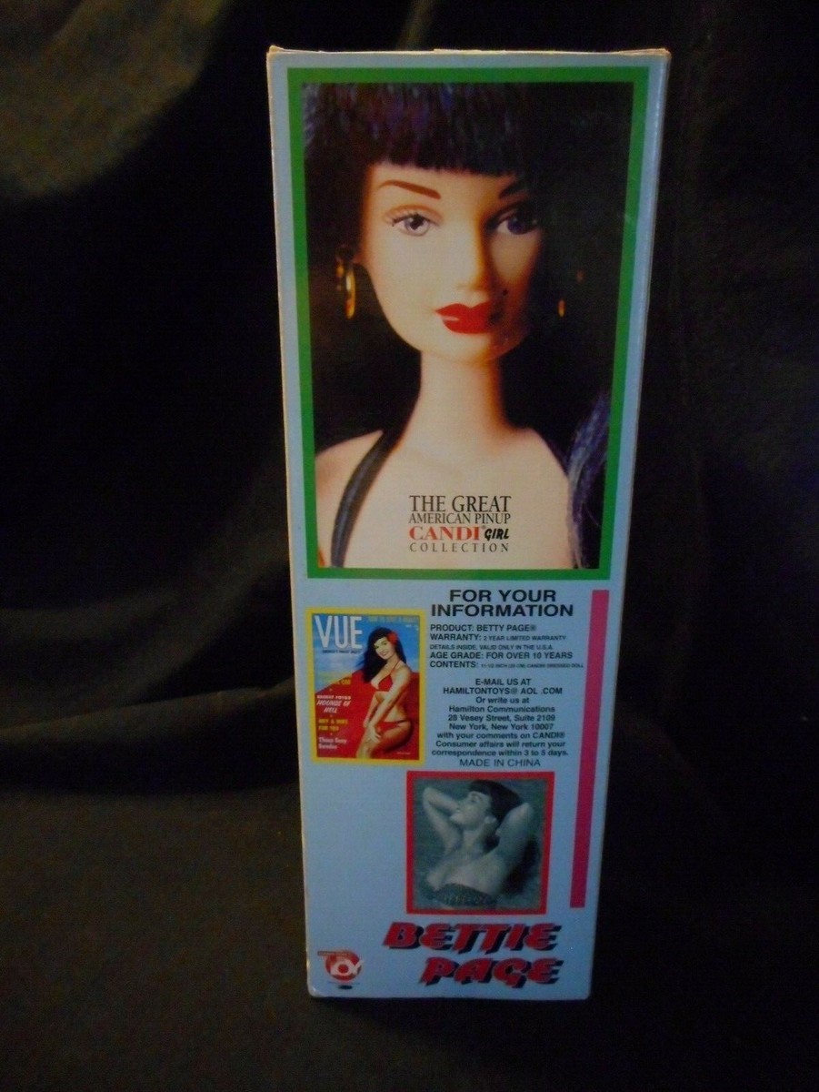 Candi Girl Collection Bettie Page The Great American Pinup
