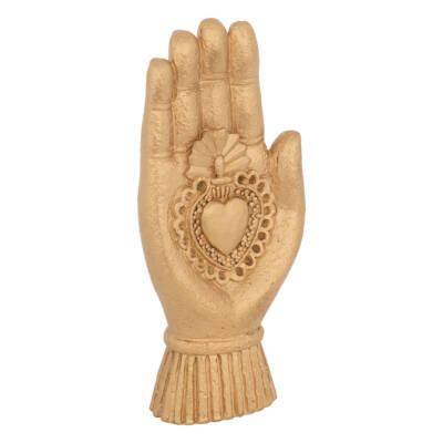 Dekofigur Hand mit Herz AMIRA, 16,5 cm