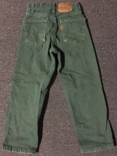 Vtg Levis 560 Orange Tab Faded Jeans Boys 8 Slim 21/21 USA Grunge Punk 80s 90s