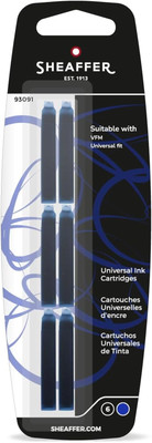 Sheaffer Skrip Fountain Pen Universal Ink Cartridge - Blue VFM (6Pk Euro Fit)