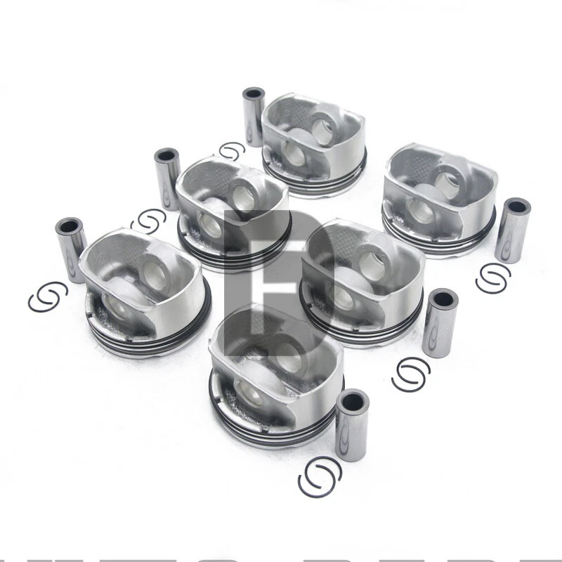 MAHLE Pistons & Rings Set 10.7:1 Φ85+0.5mm For BMW E90 E83 328i 528i X1 N52 3.0L - Image 2 of 4