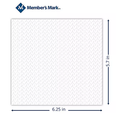 Member's Mark 1-Ply Everyday Napkins, 11.4" x 12.5" 4 pk., 300 ct. per pack 1200 - Picture 3 of 7