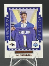 2022 Panini Rookies & Stars KYLE HAMILTON RC Rookie Draft Class Orange /125 BW2