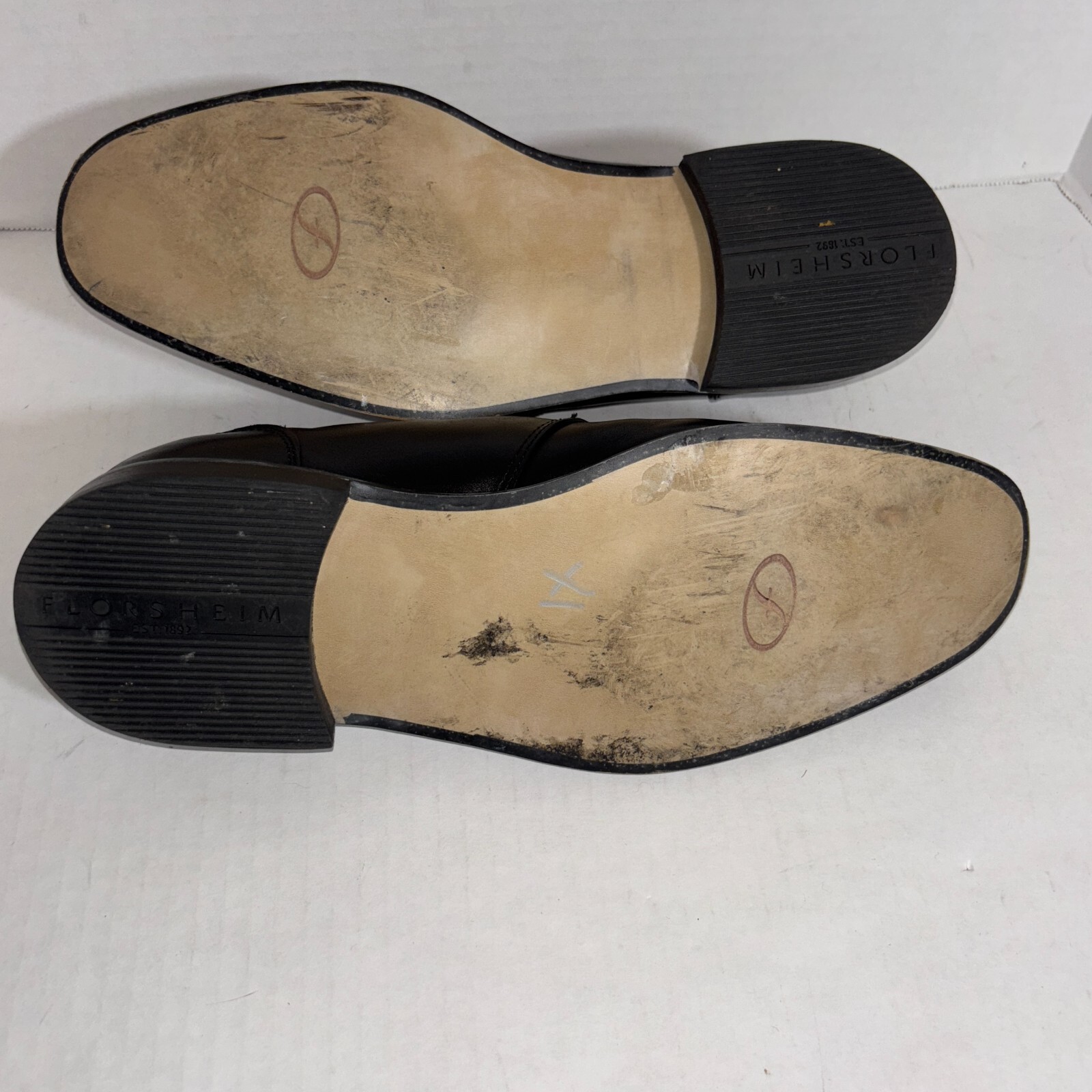 Florsheim Black Split Toe Square Toe Oxfords men'… - image 7