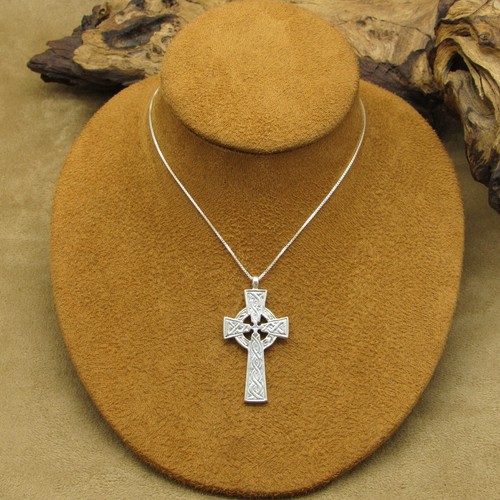 Sterling Silver Celtic Cross Necklace