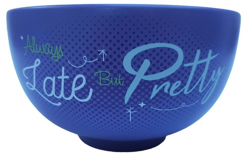 Disneyland Paris Tinker Bell Morning Bowl Disney Park Ceramic Cereal Late Pretty - Picture 3 of 10
