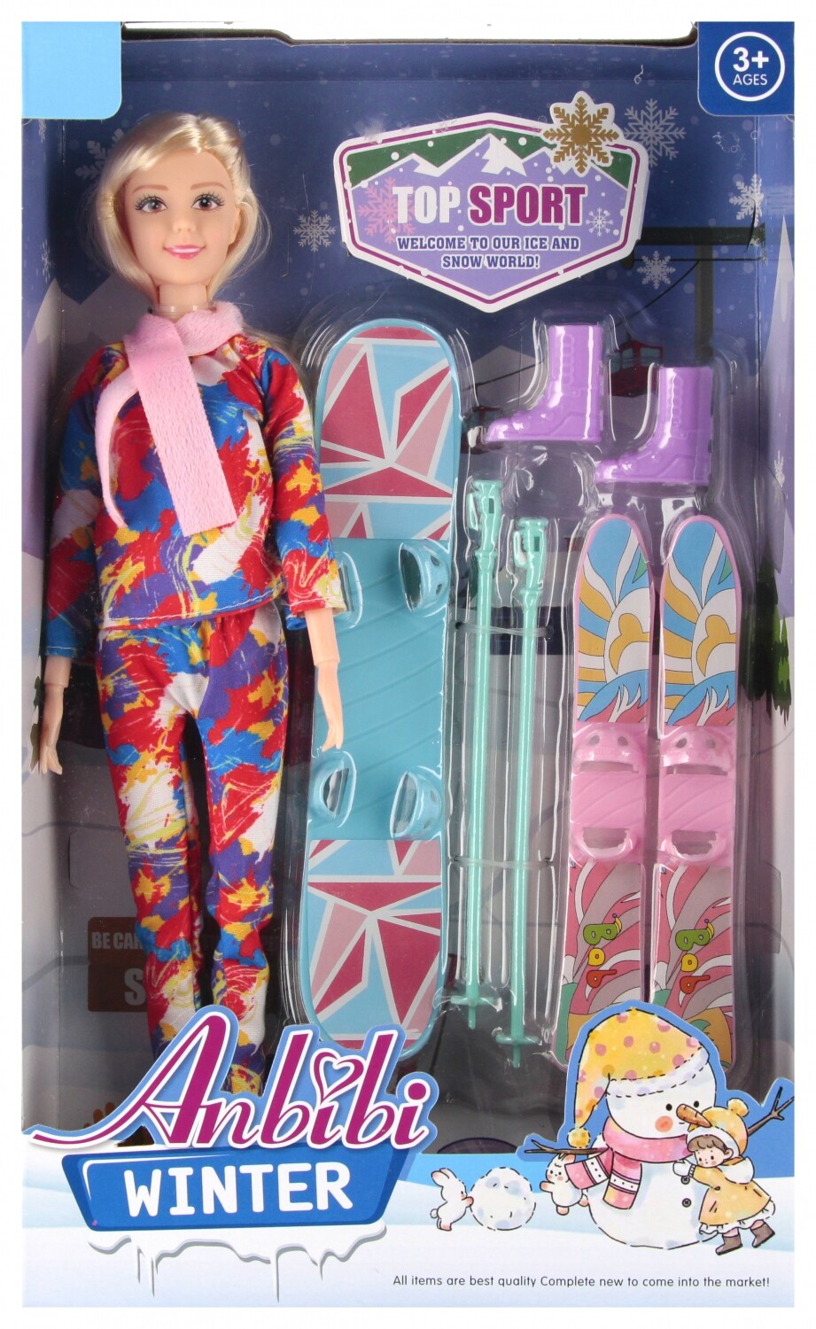 5905523642384 Лялька 29 см с аксессуарами для творчества MEGA CREATIVE 543708 MEGA CREATIVE 4590₽