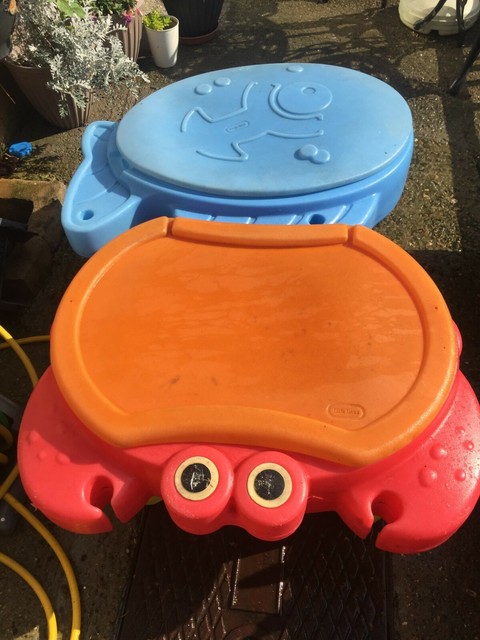 little tikes builders bay sand and water table ebay