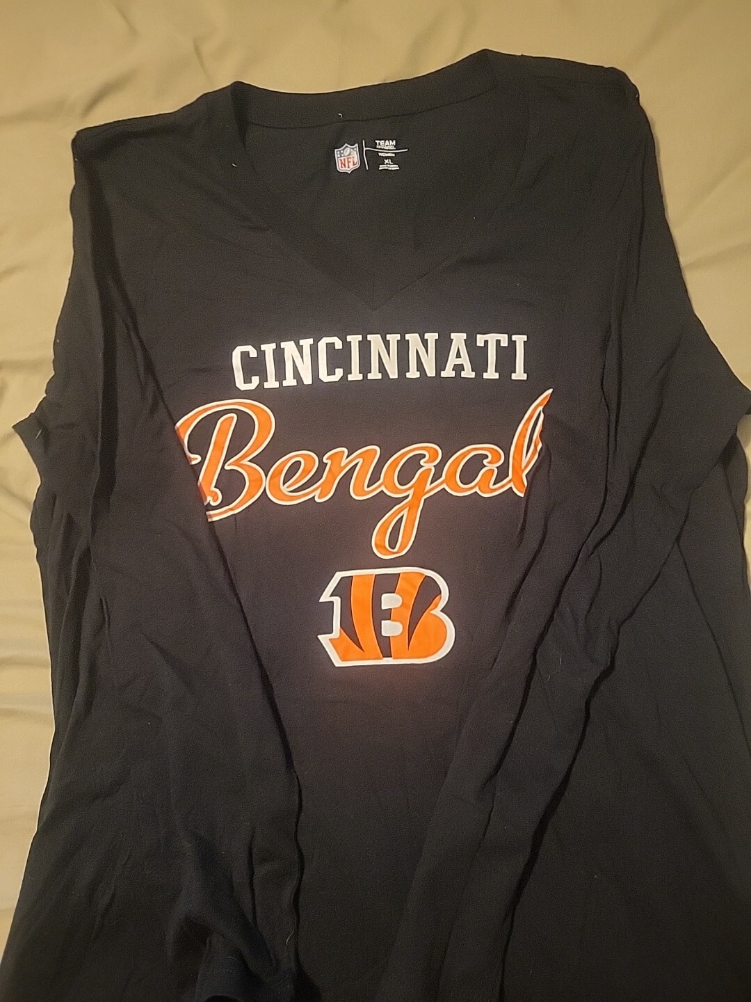Womens XL Cincinnati Bengals Team Apparel