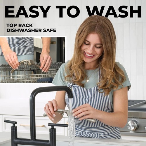 Zulay Kitchen Premium Garlic Press Set - Rust Proof & Easy-Clean Tools - 第 7/9 張圖片