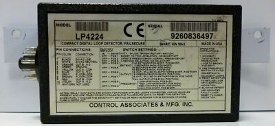 Control Associates LP4224 Compact Fail Secure Digital Loop Detector