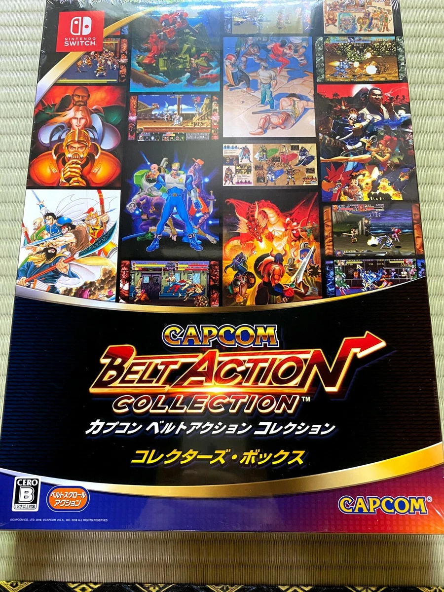 Nintendo Switch CAPCOM BELT ACTION COLLECTION Collector s Box NEW