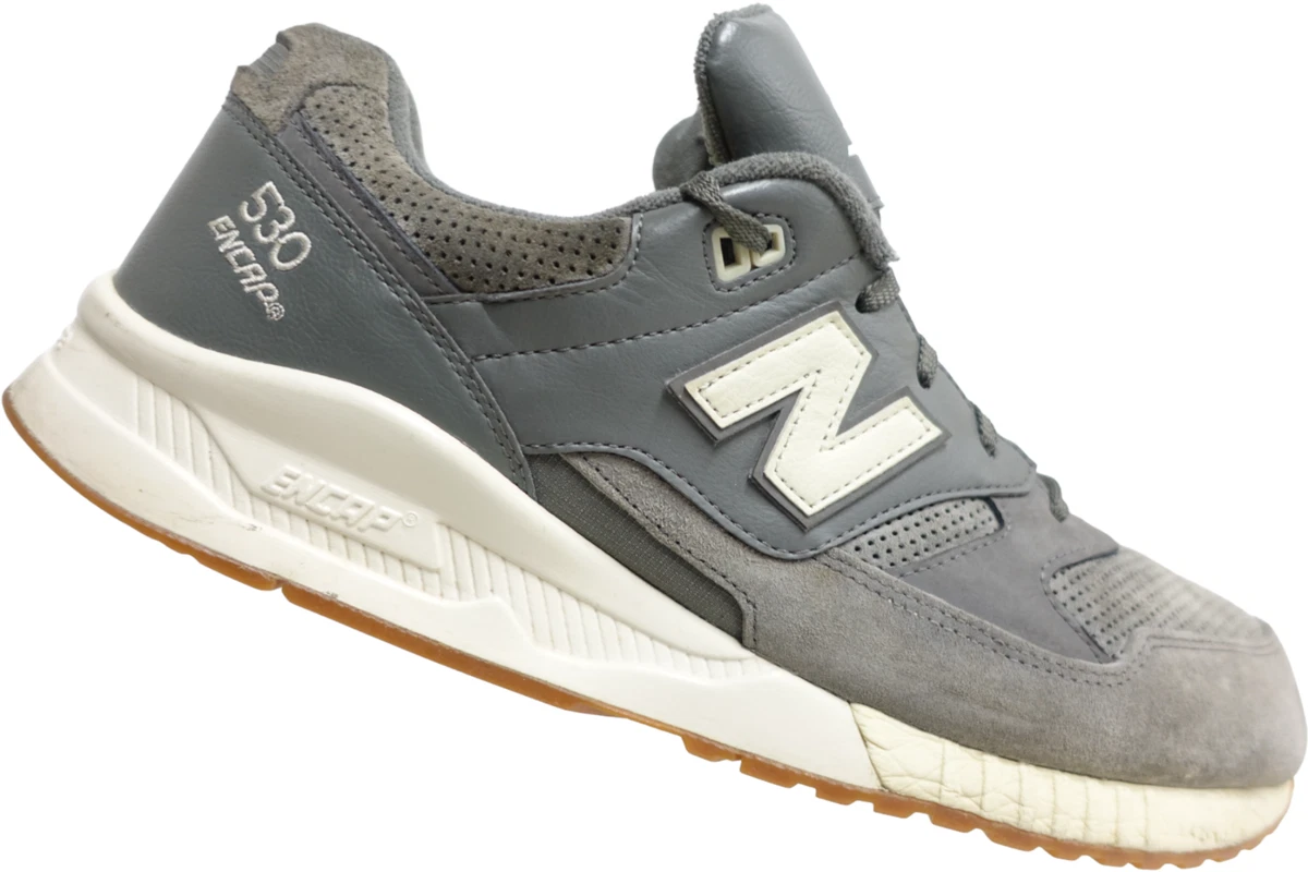 Gastos varonil Sustancialmente NEW BALANCE 530 Encap Grey 13 D men Suede Athletic Sneakers | eBay