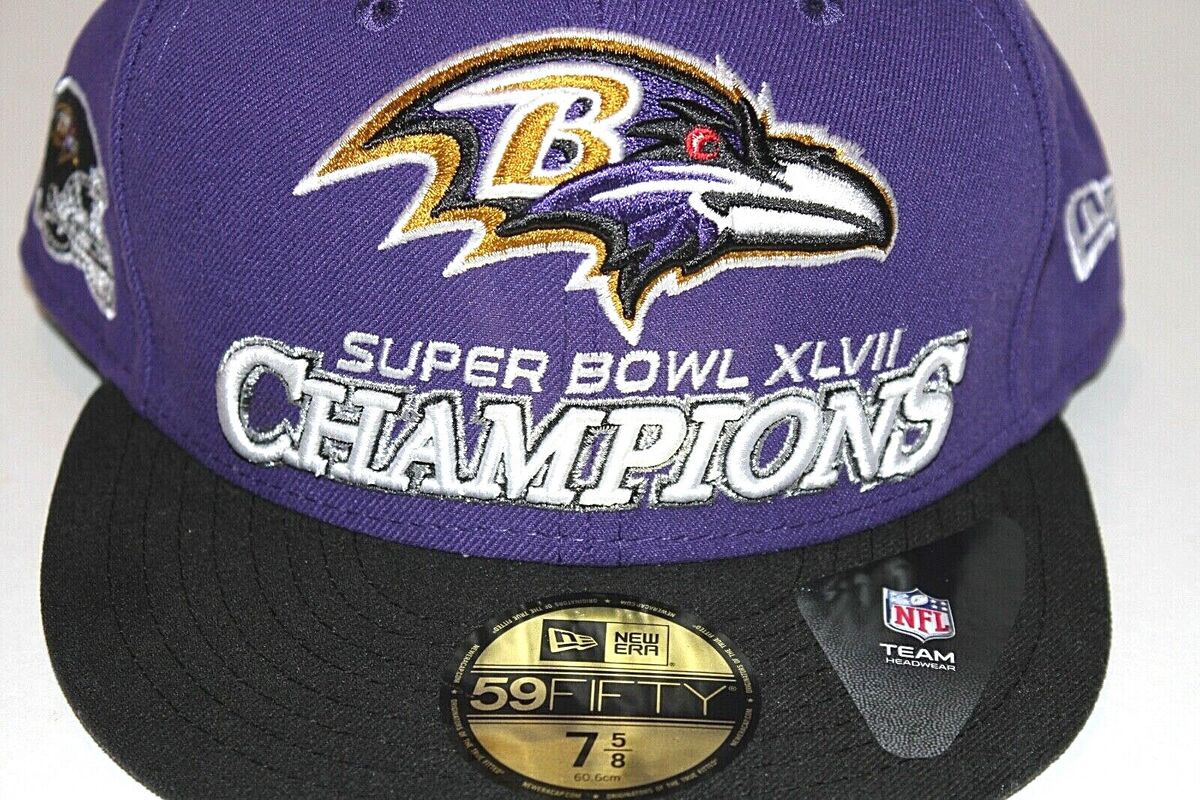 激レア★New Era ニューエラ キャップ Baltimore Ravens NEW Baltimore Ravens New Era Super Bowl XLVII Champions