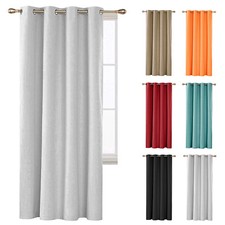 Tenda porta finestra 1 pannello portafinestra 140x280 coprente occhielli acciaio