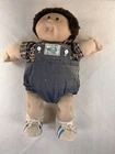 Cabbage Patch Boy Doll In Overalls