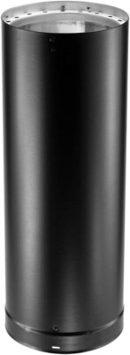 DuraVent 6DVL-12 Double-Wall Chimney Stove Pipe 6 in. x 12 in. Black