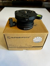 Sunfwayfoto DYH-66i 66mm Tripod Levelling Base with Offset Bubble Level