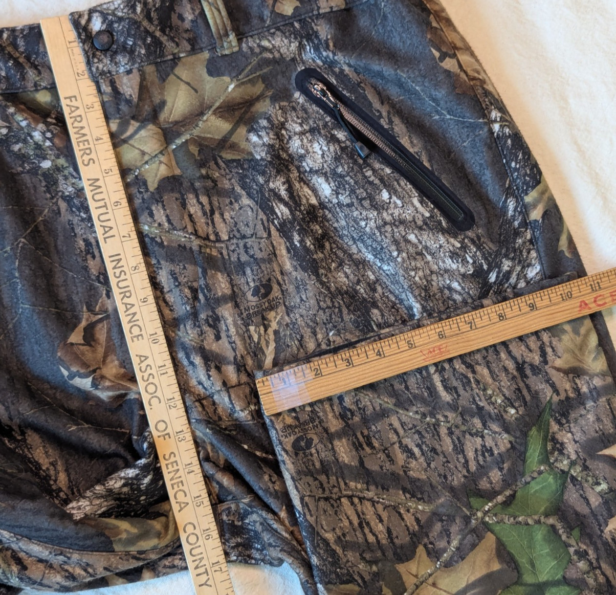 Field & Stream VTG Y2K Fleece Soft Shell Mossy Oa… - image 9