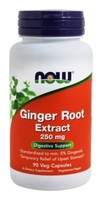 Now Foods, Ginger Root Extract Digestiv 250Mg 90 Veg. Kapseln Super Preis