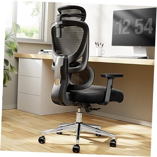 Ergonomic Office Chair Desk Chair,Gaming Chair with Height Carbon Black-image