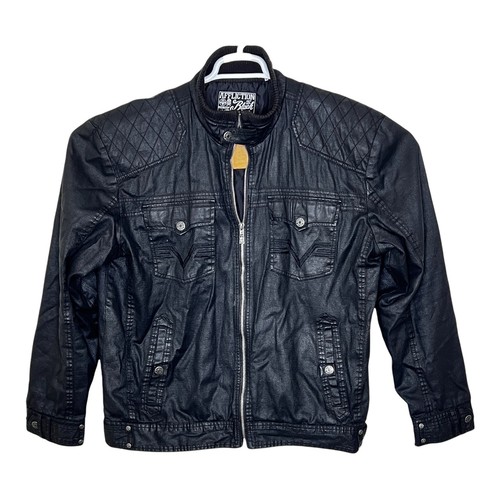 Affliction Denim Jean Jacket Black 