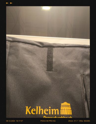 Roll Top Rucksack/Backpack, 2 Seitentaschen, 1 RV-Fach, Laptopfach bis 15,6 Zoll - Bild 5 von 5