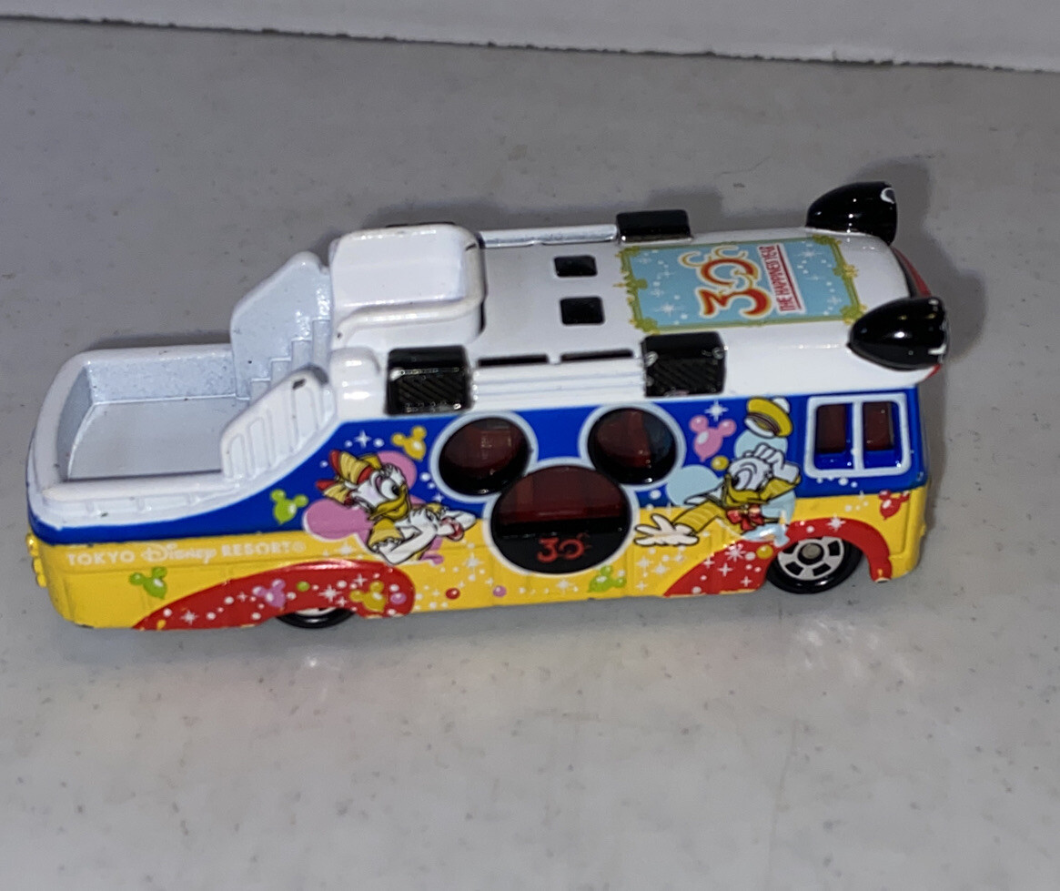 Tomica Disney Car Tokyo Disney Resort Bus Mickey Mouse Disneyland