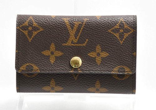 Louis Vuitton Multicles 6 Llave Monedero Funda Monograma M62630 MINT - Picture 2 of 17